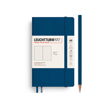 LEUCHTTURM1917 Pocket A6 Softcover notitieboek Indigo dotted