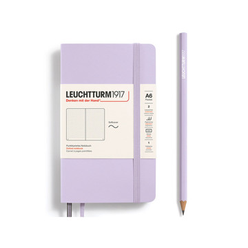 LEUCHTTURM1917 Pocket A6 Softcover notitieboek Lilac dotted