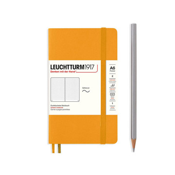 LEUCHTTURM1917 Pocket A6 Softcover notitieboek Rising Sun dotted
