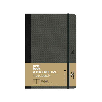 Flexbook Adventure Pocket Off-Black dotted