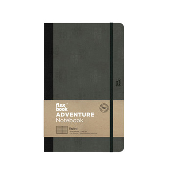 Flexbook Adventure Pocket Off-Black gelijnd