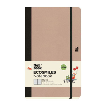 Flexbook Ecosmiles Medium Almond gelijnd