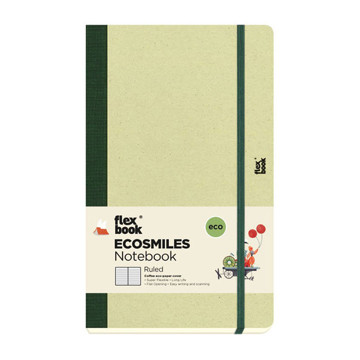 Flexbook Ecosmiles Medium Kiwi gelijnd