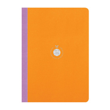 Flexbook Smartbook Medium Orange gelijnd