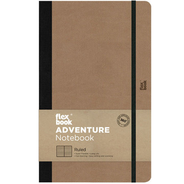 Flexbook Adventure Large  Camel gelijnd
