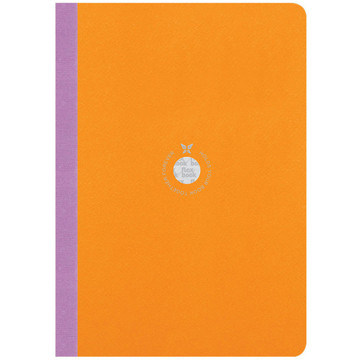 Flexbook Smartbook A4     Orange gelijnd