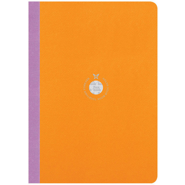 Flexbook Smartbook A4     Orange gelijnd